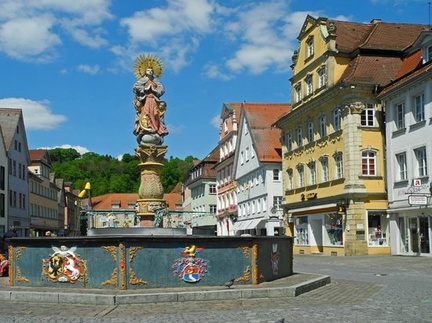 Schwäbisch Gmünd Marktplatz Fountain