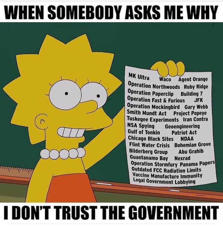 Why I Dont Trust Government