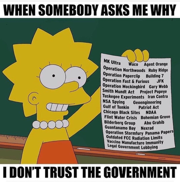 Why I Dont Trust Government