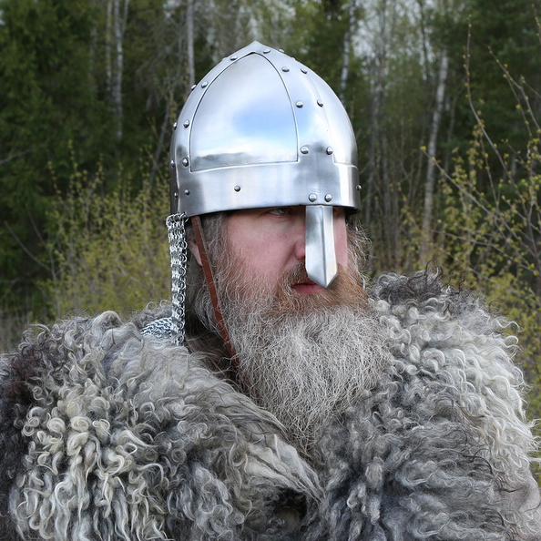 Nasal Helmet with Aventail by Grimfrost