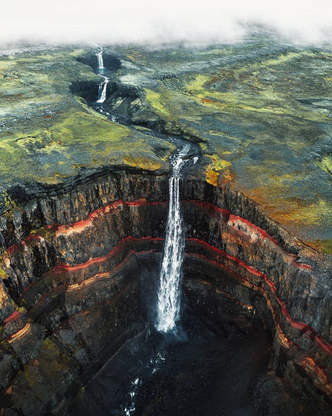 Colorful Waterfall